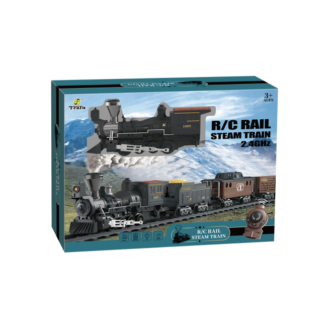 Залізниці та потяги - Ігровий набір Fenfa Залізниця (1613E)#2