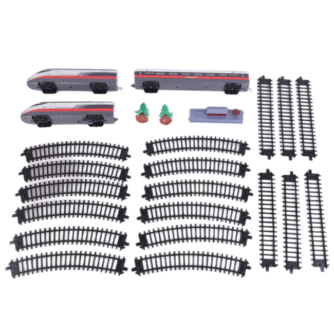 Железные дороги и поезда - Игровой набор Fenfa Железная дорога (1623D-1)#2