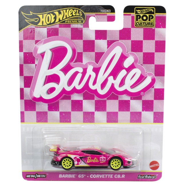 Автомоделі - Автомодель Hot Wheels Pop culture Barbie 65 Corvette C8.R (HXD63/HVJ51)#3