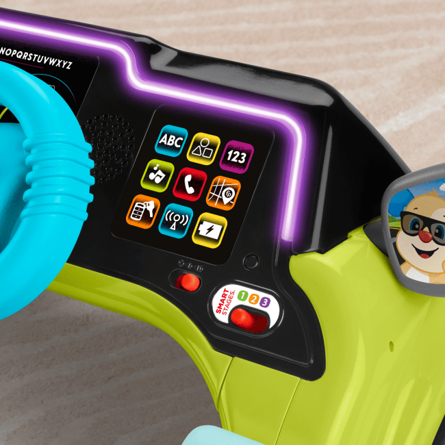 Развивающие игрушки - Интерактивный руль Fisher-Price Laugh & Learn Маленький водитель (HTW88)#6