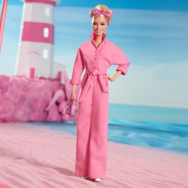 Ляльки - Колекційна лялька Barbie The Movie Pink Power Jumpsuit (HRF29)#3