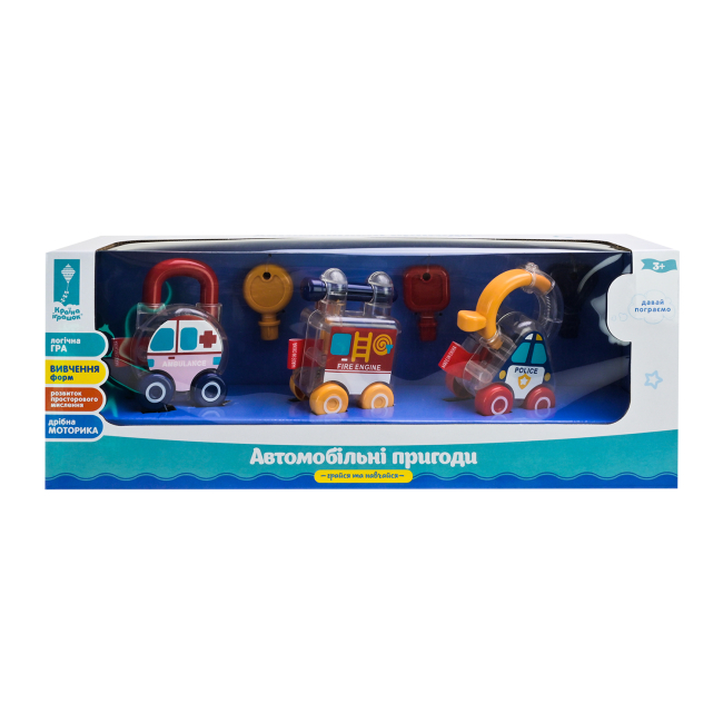 Розвивальні іграшки - Розвивальна іграшка Країна Іграшок Машинки (PL-724-25)#3