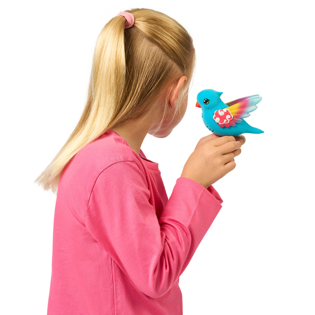 Фигурки животных - Интерактивная игрушка Little Live Pets Говорящая тропическая птичка Панго Панго (26614)#7