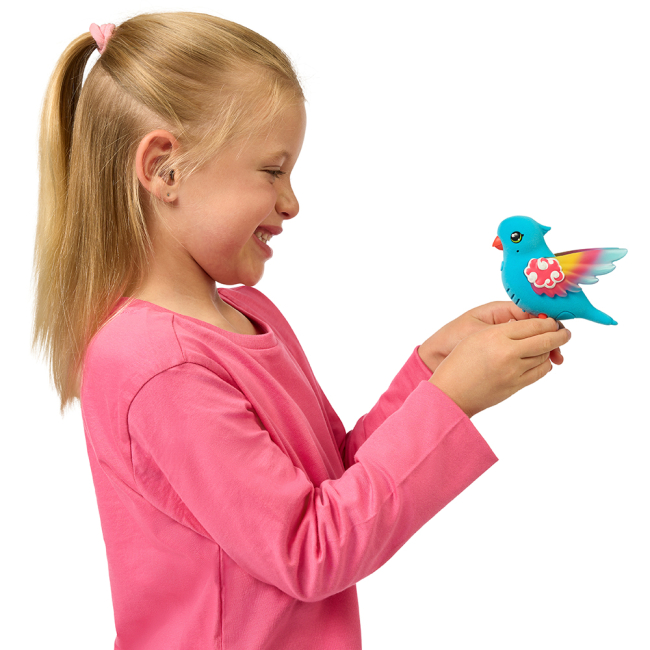 Фигурки животных - Интерактивная игрушка Little Live Pets Говорящая тропическая птичка Панго Панго (26614)#8