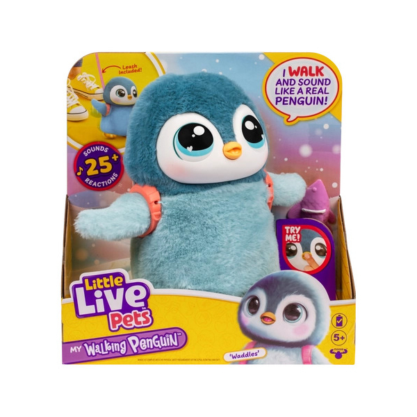 Мягкие животные - Интерактивная игрушка Little Live Pets Мой любимец маленький пингвинчик (26535)#3