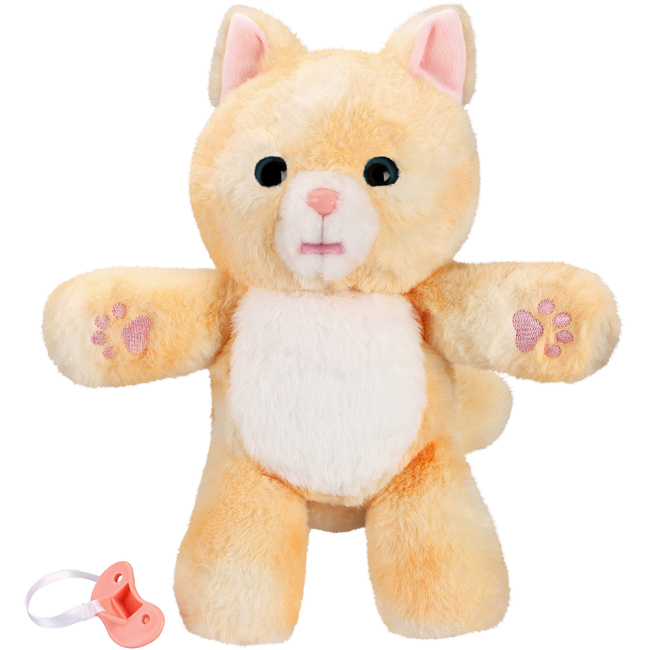 Мягкие животные - Интерактивная игрушка Little Live Pets Котенок-обнимашка Джинджер (26492)#3