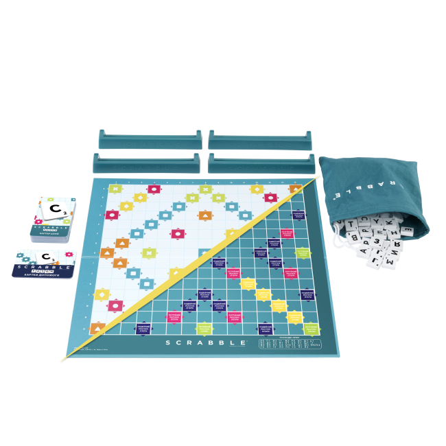 Настольные игры - Настольная игра Mattel Games Скрабл Оригинал на украинском (HXW21)#2