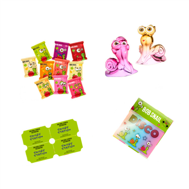 Сладости - Набор-сюрприз Bob Snail Рождественский бокс Снек Трек в ассортименте (4820219348665)#3