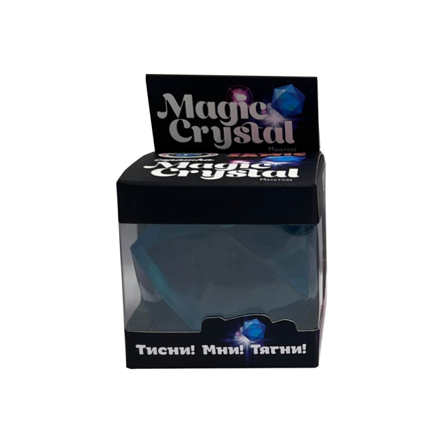 Антистрес іграшки - Іграшка-антистрес Monster Gum Крутий заміс Magic crystal блакитна (CKS-10783/2)#2