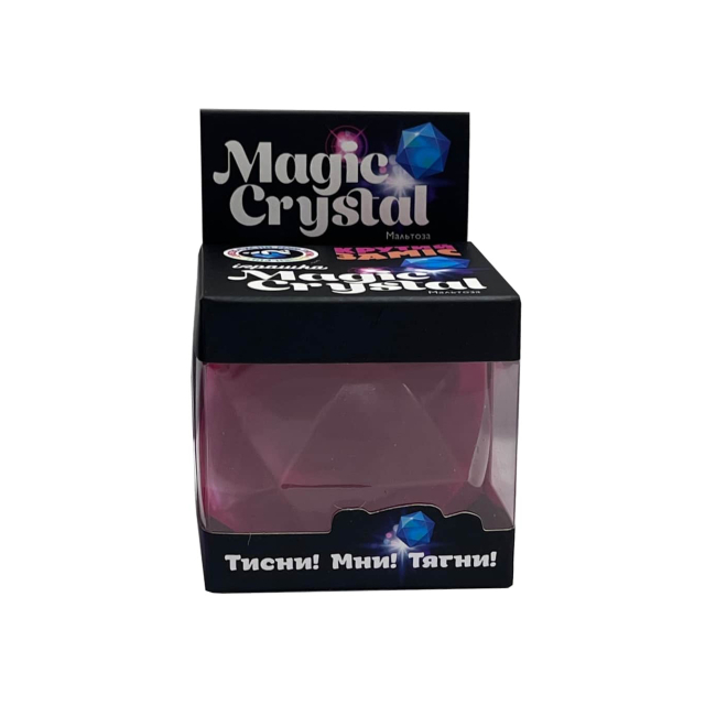 Антистрес іграшки - Іграшка-антистрес Monster Gum Крутий заміс Magic crystal рожева (CKS-10783/3)#2
