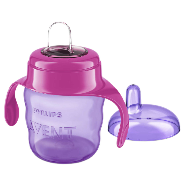 Товары по уходу - Поильник Avent с мягким носиком розовый (SCF551/03)#2