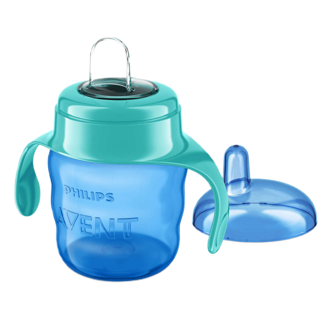 Товары по уходу - Поильник Avent с мягким носиком голубой (SCF551/05)#2