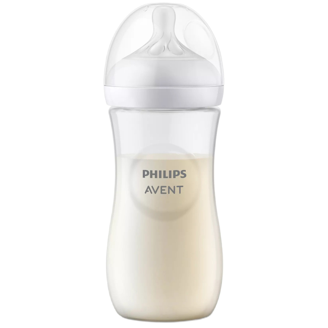 Товари для догляду - Пляшечка для годування Avent Natural Природний потік (SCY906/01)#2