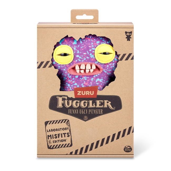 Персонажі мультфільмів - М'яка іграшка Fuggler Laboratory misfits Сквідж-фіолетовий (15702J)#2