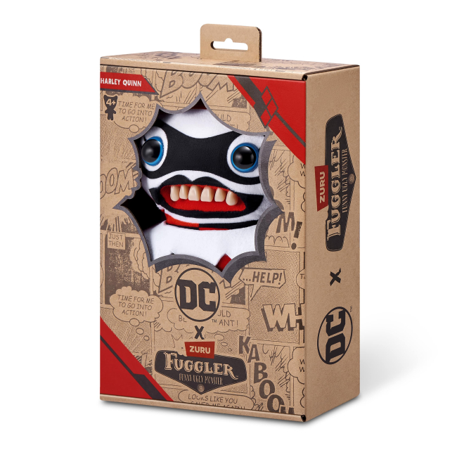 Персонажі мультфільмів - М'яка іграшка Fuggler DC Comic Гарлі Квінн (15709A)#4