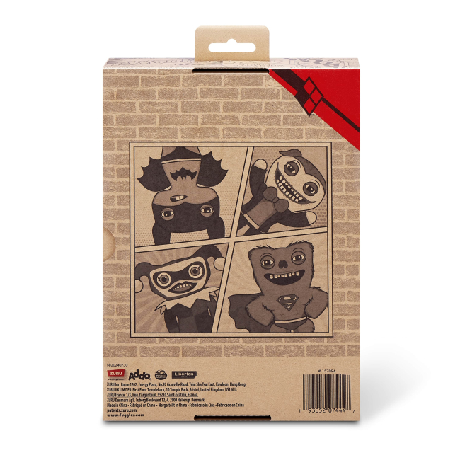 Персонажі мультфільмів - М'яка іграшка Fuggler DC Comic Гарлі Квінн (15709A)#6