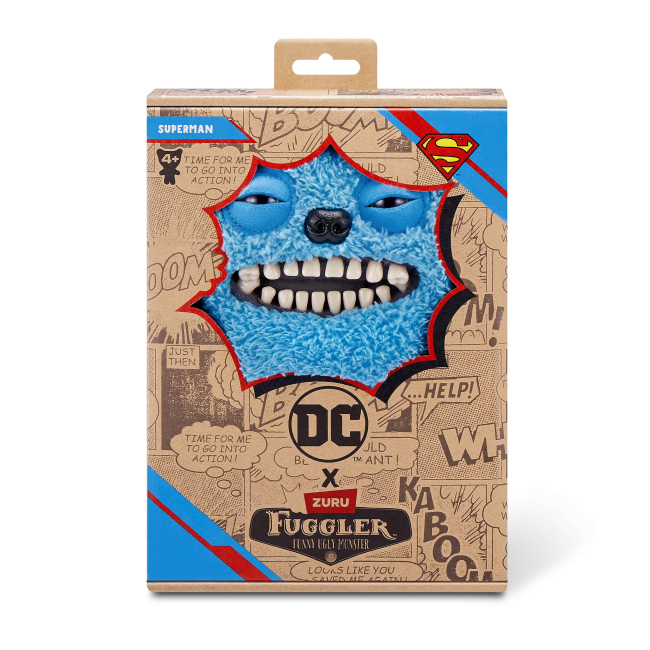 Персонажі мультфільмів - М'яка іграшка Fuggler DC Comic Супермен (15709B)#3