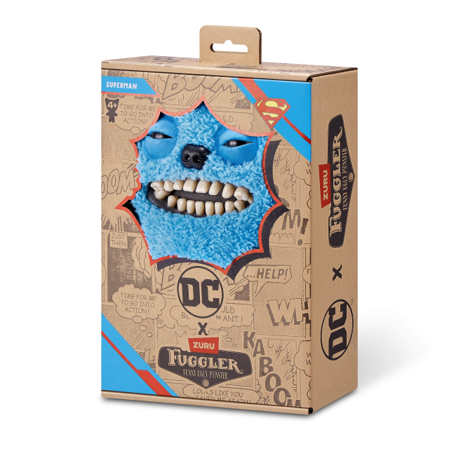 Персонажі мультфільмів - М'яка іграшка Fuggler DC Comic Супермен (15709B)#4