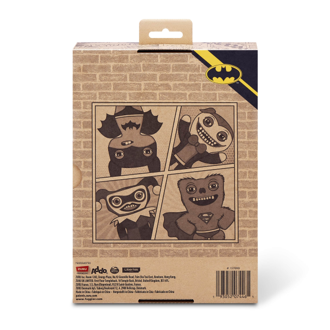 Персонажи мультфильмов - Мягкая игрушка Fuggler DC Comic Бэтмен (15709D)#6