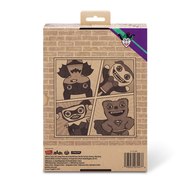 Персонажі мультфільмів - М'яка іграшка Fuggler DC Comic Джокер (15709E)#6