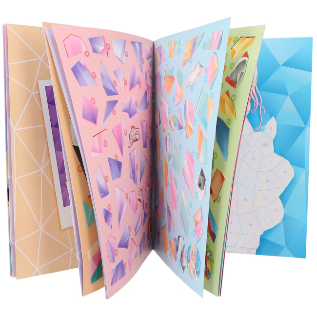 Наборы для творчества - Альбом с наклейками Top Model Number (0412485)#2