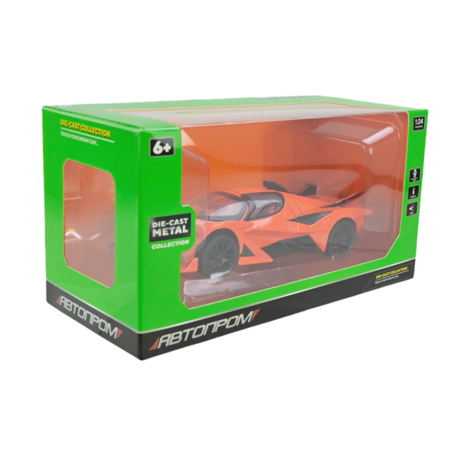 Автомоделі - Автомодель Автопром Lamborghini помаранчева (AP7703/1)#3