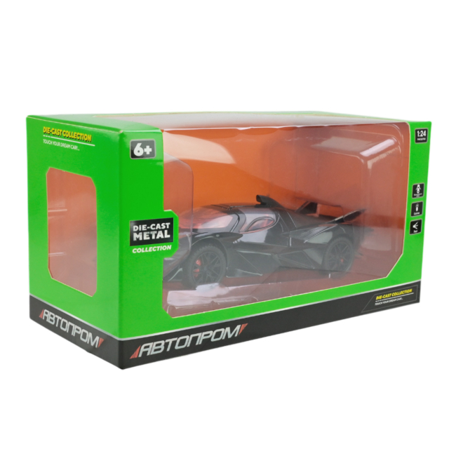 Автомоделі - Автомодель Автопром Lamborghini чорна (AP7703/3)#3