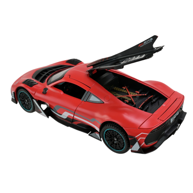 Автомодели - Автомодель Автопром Mercedes красная (AP7705/2)#4