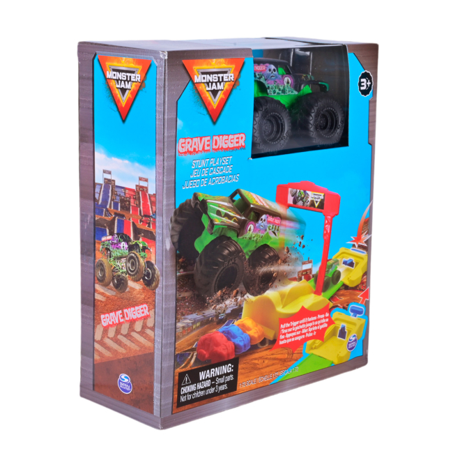 Автотреки - Ігровий набір Monster Jam Grave digger (98951 (6071189)/1)#4