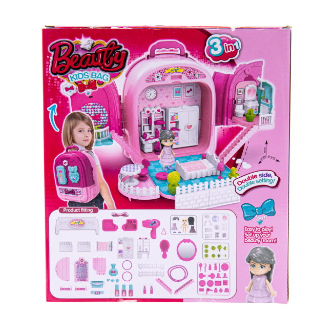 Меблі та будиночки - Ігровий набір Xiong Sheng Makeup 3 в 1 (EPT873149)#3