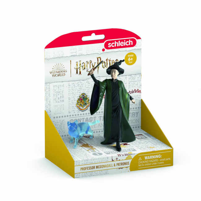 Фигурки персонажей - Набор фигурок Schleich Минерва Макгоногал и кошка Патронус (42682)#3