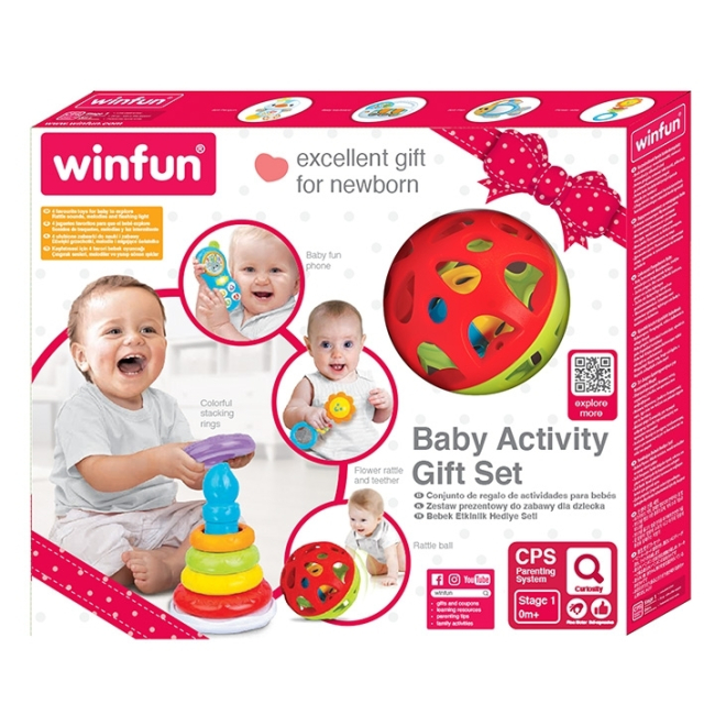 Розвивальні іграшки - Набір іграшок WinFun Baby activity gift set (3035-NL)#2