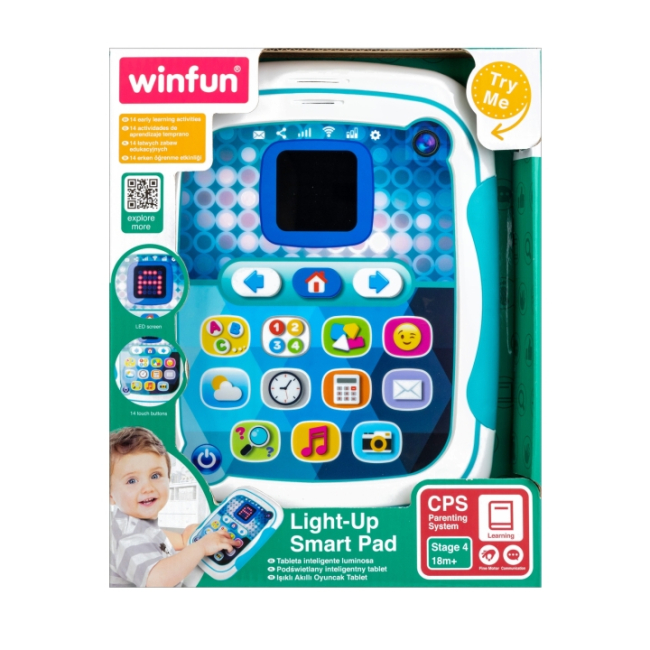 Развивающие игрушки - Интерактивный планшет WinFun Light up smart pad (2272-38)#2