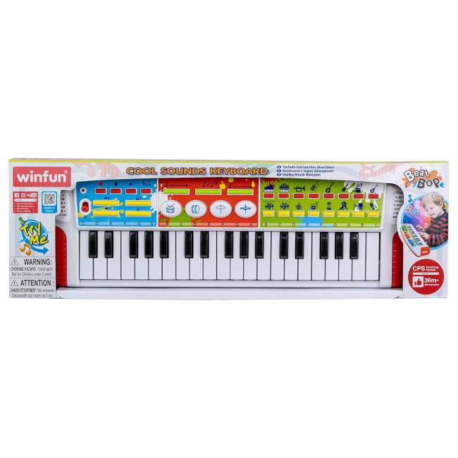 Музичні інструменти - Синтезатор WinFun Cool sounds (2509-NL)#2