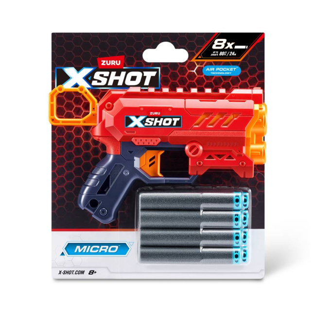 Помповое оружие - Бластер X-Shot Excel Micro 2.0 color card (36726TQ1R)#4