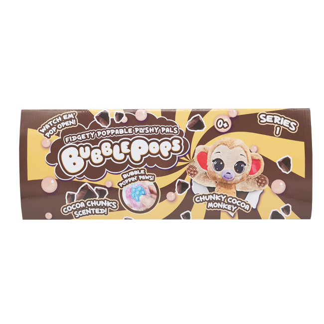 М'які тварини - М’яка іграшка Bubble Pops Шоколадна мавпа 34 см (2312004/6)#4