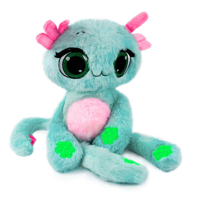 Мягкие животные - Мягкая игрушка Bubble Pops Арбузный аксолотль 34 см (2312004/9)#2