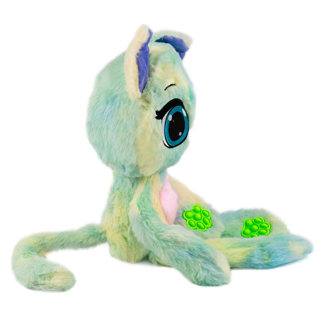 Мягкие животные - Мягкая игрушка Bubble Pops Лимонный мышонок 20 см (2402005/3)#3