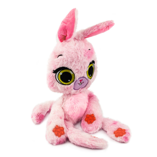 Мягкие животные - Мягкая игрушка Bubble Pops Клубничный зайчонок 20 см (2402005/4)#2