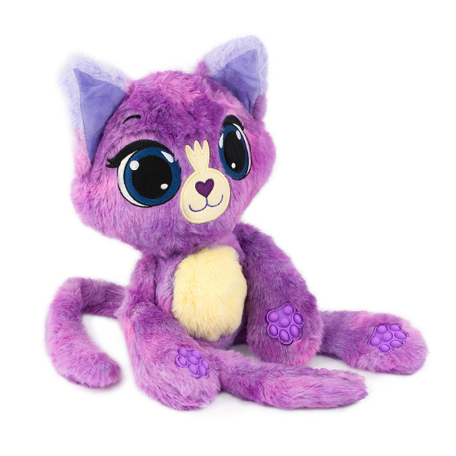 М'які тварини - М’яка іграшка Bubble Pops Виноградне кошеня 20 см (2402005/5)#2