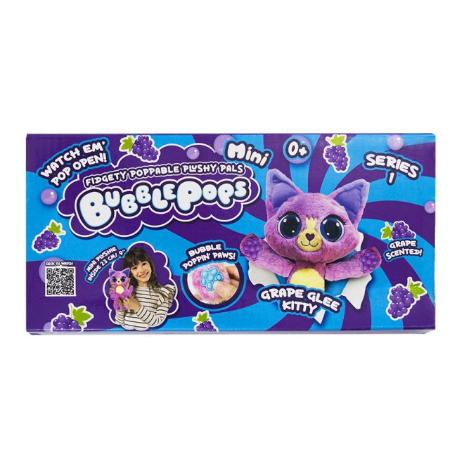 М'які тварини - М’яка іграшка Bubble Pops Виноградне кошеня 20 см (2402005/5)#3