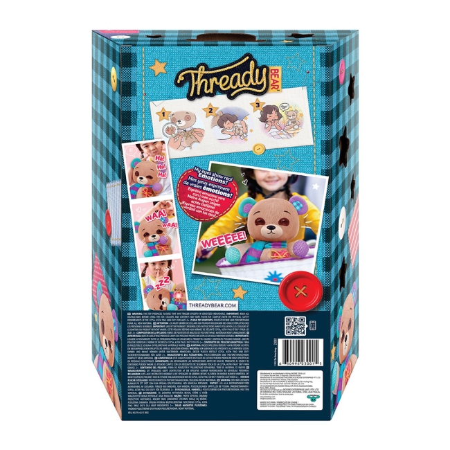 Мягкие животные - Интерактивная игрушка Thready Bear Мишка Треди 36 см (123794)#5