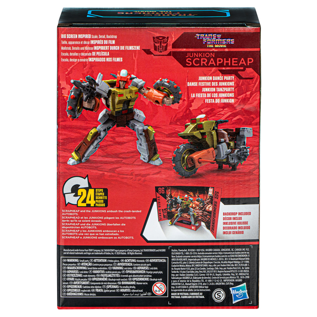 Трансформеры - Трансформер Transformers Generations Studio series Junkion Scrapheap (E0702/F8766)#4