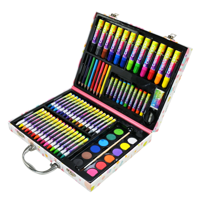 Канцтовари - Набір для малювання Shantou Jinxing Валіза 73 предмета в асортименті (CE150411)#3