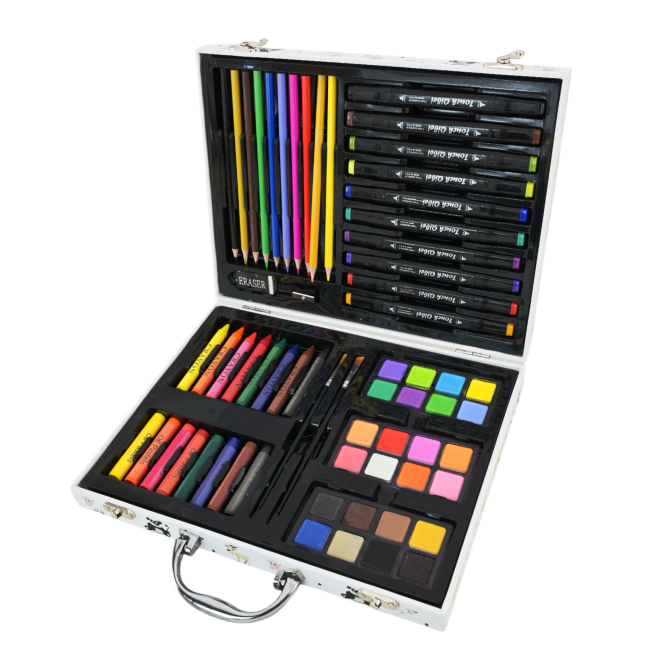 Товары для рисования - Набор для рисования Shantou Jinxing Чемодан 43 предмета (CE150413)#2