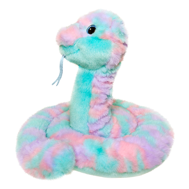 Мягкие животные - Мягкая игрушка Aurora Змея голубая 20 см (230779B)#2