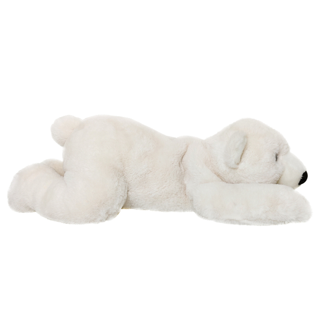 Мягкие животные - Мягкая игрушка Aurora Медведь полярный лежащий 53 см (180655A)#2