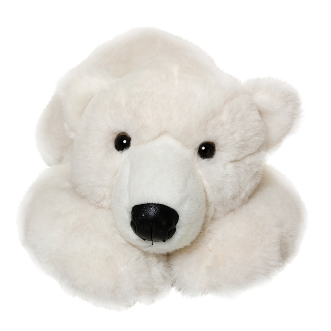 Мягкие животные - Мягкая игрушка Aurora Медведь полярный лежащий 53 см (180655A)#3