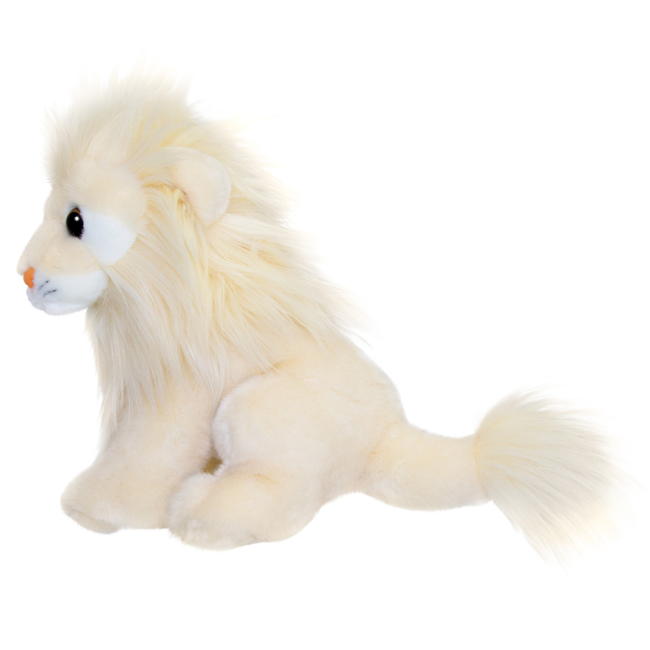 Мягкие животные - Мягкая игрушка Aurora Львенок белый 25 см (190614A)#2