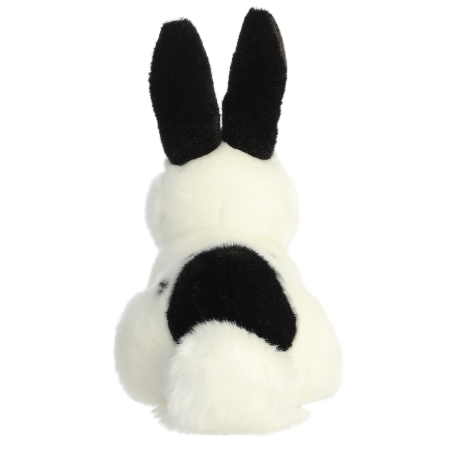 Мягкие животные - Мягкая игрушка Aurora Кролик белый с черными ушами 25 см (210788A)#4